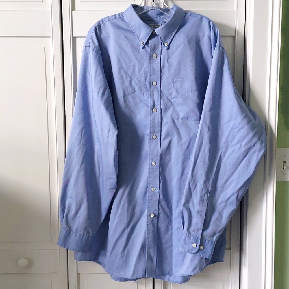 Light blue men's dress shirt